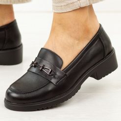 Czarne skórzane mokasyny damskie M.Daszyński Jh04-3. Czarne mokasyny damskie M.Daszyński, z jeansu. Za 259.00 zł.