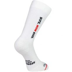 Skarpetki biegowe Sporcks Girls can Do. Białe skarpetki damskie SPORCKS, bez wzorów, z nylonu. Za 154.00 zł.