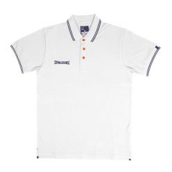 Polo Spalding Essential. Białe szorty męskie Spalding, s, z bawełny. Za 231.00 zł.