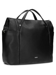 Zwei Aktówka w kolorze czarnym - 35 x 42 x 20 cm rozmiar: onesize. Czarne torby na laptopa damskie Zwei, z materiału. Za 226.77 zł.