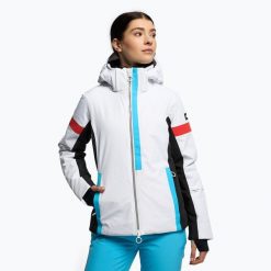 Kurtka narciarska damska CMP. Białe kurtki damskie CMP, xs, bez wzorów, bez kaptura, narciarskie. Za 589.99 zł.