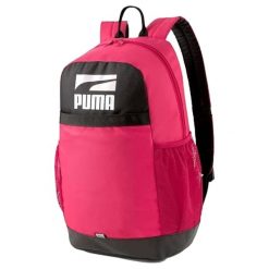 Plecak Puma model 078391-05 unisex. Fioletowe plecaki damskie Puma, bez wzorów, z materiału. Za 110.40 zł.