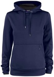 Clique Oakdale Women bluza z kapturem funkcjonalna z poliestru. Niebieskie bluzy sportowe damskie CLIQUE, l, bez wzorów, bez ramiączek, z kapturem. Za 222.59 zł.
