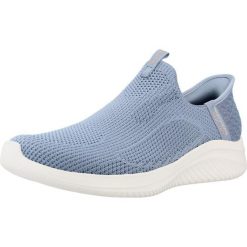 Buty SKECHERS 150450S Niebieski. Niebieskie obuwie trekkingowe damskie Skechers. Za 241.99 zł.