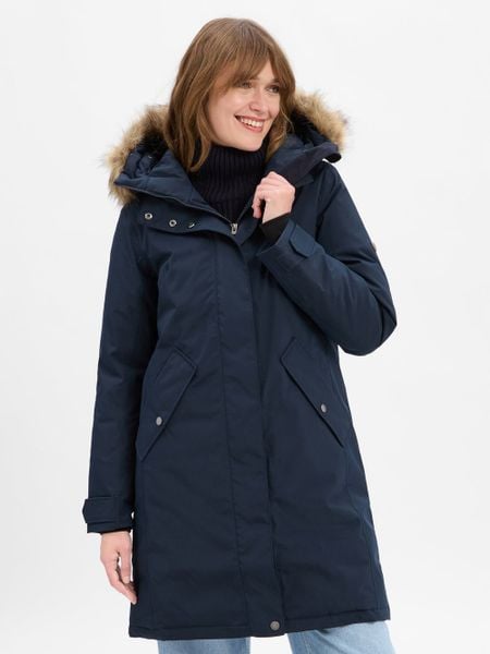 Didriksons Parka - Erna Kobiety niebieski, 34. Niebieskie parki damskie Didriksons, bez wzorów. Za 1,599.95 zł.