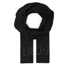 Szalik Liu Jo. Czarne szaliki i kominy damskie Liu Jo, bez wzorów. Za 359.99 zł.