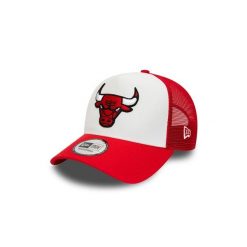 Czapka z daszkiem New Era NBA Chicago Bulls A-Frame Trucker - 60348855. Białe czapki męskie New Era, bez wzorów, sportowe. Za 109.00 zł.