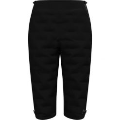 Spodenki techniczne damskie ODLO Zeroweight Insulator Short. Czarne szorty damskie Odlo, bez wzorów, z dzianiny. Za 518.85 zł.