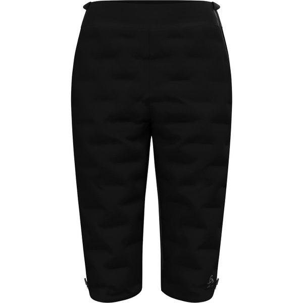 Spodenki techniczne damskie ODLO Zeroweight Insulator Short. Czarne szorty damskie Odlo, bez wzorów, z dzianiny. Za 518.85 zł.