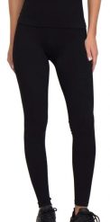 Legginsy sportowe treningowe damskie Cardio Bunny. Czarne legginsy sportowe damskie Cardio Bunny, l, bez wzorów, z elastanu, z podwyższonym stanem, do biegania. Za 79.99 zł.