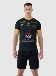 4F Koszulka meczowa replika wyjazdowa z sezonu 2024/25 męska 4F x PGE GiEK Skra Bełchatów - multikolor S. T-shirty sportowe męskie 4f, m, z dzianiny, bez ramiączek, na fitness i siłownię. Za 149.99 zł.