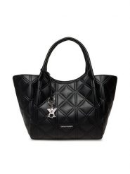 Emporio Armani Torebka EW001009 AF17630 UC001 Czarny. Czarne torebki klasyczne damskie Emporio Armani, bez wzorów, ze skóry, bez dodatków. Za 1,399.00 zł.