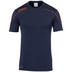Koszulka sportowa męska Uhlsport Stream 22. Czerwone t-shirty sportowe męskie UHLSPORT, m, z poliesteru, bez ramiączek, do piłki nożnej. Za 120.50 zł.