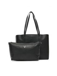 Valentino Torebka VBS8WK01 Czarny. Czarne torebki klasyczne damskie Valentino, bez wzorów, ze skóry, bez dodatków. Za 349.99 zł.
