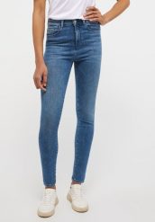 MUSTANG GEORGIA SUPER SKINNY DAMSKIE SPODNIE JEANSOWE JEANSY DENIM BLUE 1013578 5000 682. Niebieskie jeansy damskie Mustang. Za 259.99 zł.