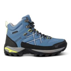 Buty trekkingowe damskie Samaris III. Niebieskie obuwie trekkingowe damskie Regatta. W wyprzedaży za 349.99 zł.