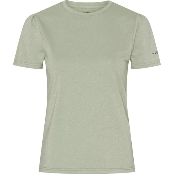 Koszulka damska Equipage Mara. Zielone t-shirty damskie EQUIPAGE, l, bez wzorów, z tkaniny, bez kołnierzyka. Za 166.50 zł.