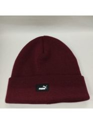 Puma Czapka beanie w kolorze czerwonym rozmiar: onesize. Czerwone czapki zimowe damskie Puma. Za 60.88 zł.