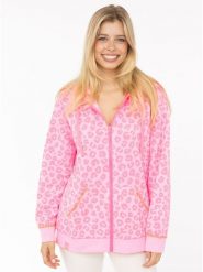 Zwillingsherz Bluza "Soft Leo" w kolorze różowym rozmiar: S/M. Różowe bluzy z kapturem damskie Zwillingsherz, m. Za 169.67 zł.