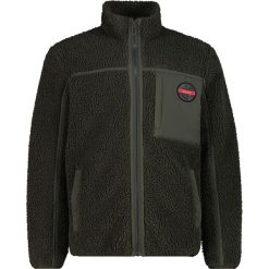 Kurtka męska CMP 35P3877 Teddy Highloft. Zielone kurtki outdoor męskie CMP, m, bez wzorów, z materiału, bez kaptura. Za 319.99 zł.