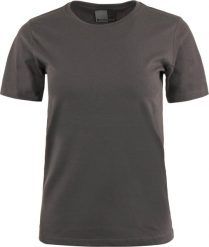 T-shirt damski Promodoro Premium-T jasnoszary. Szare t-shirty damskie Erima, l, bez wzorów, z bawełny, bez kołnierzyka. Za 42.21 zł.