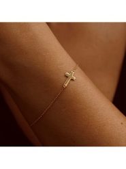 OR Carats Złota bransoletka z elementem ozdobnym rozmiar: onesize. Żółte bransoletki damskie OR Carats, złote. Za 658.88 zł.