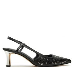 Szpilki MICHAEL Michael Kors. Czarne szpilki MICHAEL Michael Kors, bez wzorów, bez obcasa. Za 399.99 zł.