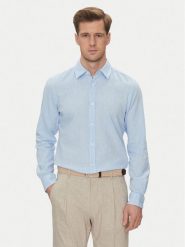 JOOP! Jeans Koszula 15 JJSH-92Hanson2K-W 30045977 Błękitny Regular Fit. Niebieskie koszule męskie Joop! Jeans, l, bez wzorów, z bawełny, bez kołnierzyka, bez ramiączek. Za 299.99 zł.