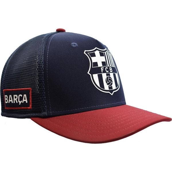 Czapka z daszkiem FC Barcelona - oficjalna licencjonowana. Czapki męskie FC Barcelona, bez wzorów. Za 99.00 zł.