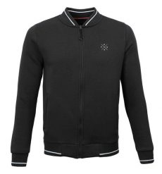 Bluza Czarna z Kieszonkami, Bomberka, Bejsbolówka, Męska -PAKO JEANS. Czarne bluzy bez kaptura męskie Pako Jeans, m, z bawełny. Za 189.00 zł.