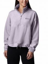 Columbia Bluza polarowa "Brushy Bay" w kolorze fioletowym rozmiar: S. Różowe bluzy bez kaptura damskie Columbia, s, z polaru. Za 139.95 zł.