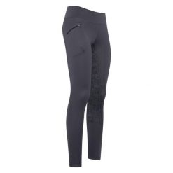 Damskie legginsy jeździeckie z pełną przyczepnością Easy Rider Dietse Winter. Szare legginsy damskie EASY RIDER, s, bez wzorów, z dresówki. Za 278.75 zł.