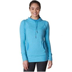 Prana Damska bluza sportowa Ember Top Electro Blue (rozmiar S). Niebieskie bluzy bez kaptura damskie Prana, s. W wyprzedaży za 183.00 zł.