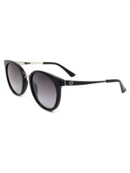 Guess Damskie okulary przeciwsłoneczne w kolorze srebrno-czarno-granatowym rozmiar: 52. Czarne okulary przeciwsłoneczne damskie Guess. Za 206.42 zł.