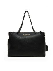 Valentino Torebka Blossom Re VBS8P201 Czarny. Czarne torebki klasyczne damskie Valentino, bez wzorów, ze skóry, bez dodatków. Za 469.99 zł.