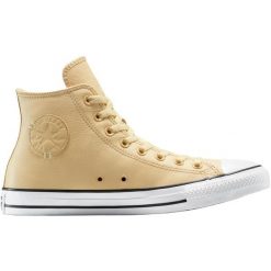 Buty sportowe damskie Converse Chuck Taylor All Star. Brązowe buty sportowe na co dzień damskie Converse, bez wzorów, ze skóry ekologicznej. Za 490.00 zł.
