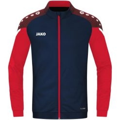 Kurtka z dresu Jako Performance. Czerwone kurtki męskie Jako, m, bez wzorów, z dresówki, sportowe, bez kaptura. Za 304.50 zł.