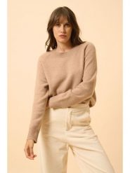 Just Cashmere Kaszmirowy sweter "Kona" w kolorze karmelowym rozmiar: S. Brązowe swetry klasyczne damskie Just Cashmere, s, z kaszmiru, bez kołnierzyka. Za 524.62 zł.