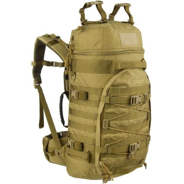 Wisport Plecak Crafter 55 L Coyote Cordura MOLLE. Brązowe plecaki męskie Wisport, bez wzorów. Za 899.90 zł.