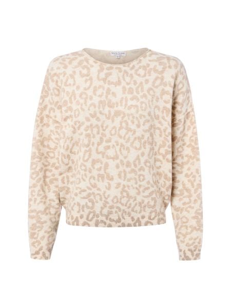 Marie Lund Sweter Kobiety biały, XL. Białe swetry klasyczne damskie Marie Lund, xl, z wełny, bez kołnierzyka. Za 249.95 zł.