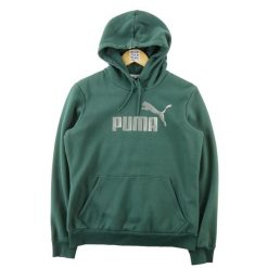 Second life - Puma bluza damska z kapturem zielona - Jak nowy. Zielone bluzy sportowe damskie Puma, l. Za 85.16 zł.