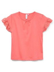 Vero Moda Girl Koszulka "Panna Charly" w kolorze czerwonym rozmiar: 146/152. Czerwone koszulki dziewczęce Vero Moda Girl, bez wzorów, z bawełny, bez ramiączek. Za 61.31 zł.