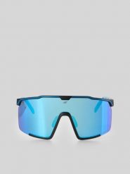 4F Okulary przeciwsłoneczne z lustrzaną powłoką - niebieskie Uniwersalny. Niebieskie okulary przeciwsłoneczne damskie 4f. Za 199.99 zł.