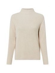 Marie Lund Sweter Kobiety Bawełna biały, XXL. Białe swetry klasyczne damskie Marie Lund, uniwersalny, z bawełny, bez kołnierzyka. Za 299.95 zł.