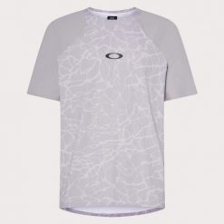 Oakley Koszulka Seeker Airline Foa405429-28R. Szare t-shirty sportowe męskie Oakley, xl, z lycry, bez ramiączek. Za 266.00 zł.