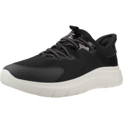 Buty GEOX D PLUMMERY PLUS Czarny. Czarne buty sportowe na co dzień damskie Geox, bez wzorów, z syntetyku. Za 386.99 zł.