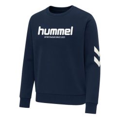 Bluza Hummel Legacy 2.0. Niebieskie bluzy bez kaptura męskie HUMMEL. Za 266.50 zł.