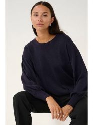 Kaffe Sweter "Regina" w kolorze fioletowym rozmiar: XL. Różowe swetry klasyczne damskie Kaffe, xl, bez kołnierzyka. Za 105.63 zł.