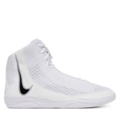 Buty bokserskie Nike. Białe buty sportowe na co dzień męskie Nike, bez zapięcia. Za 429.99 zł.