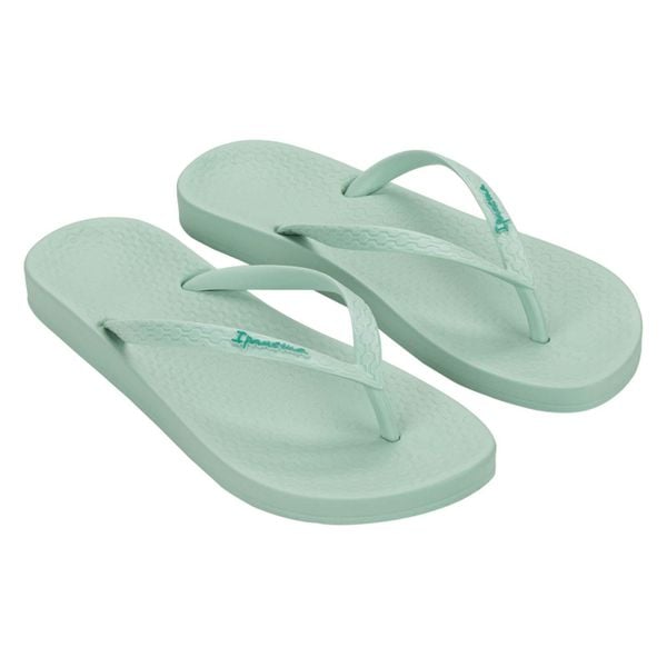 Japonki damskie Ipanema Anat Colors. Zielone klapki damskie Ipanema, bez wzorów, bez obcasa. Za 49.99 zł.